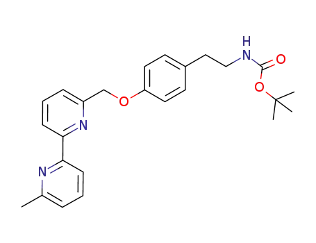 2-(Boc-amino)ethyl-4-[6-methyleneoxy-6'-methyl-2,2'-bipyridyl]-benzene