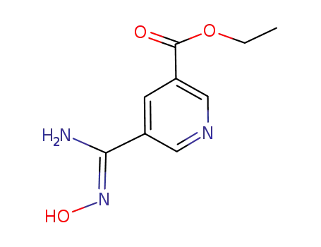 ethyl 5-[amino(hydroxyimino)methyl]nicotinate