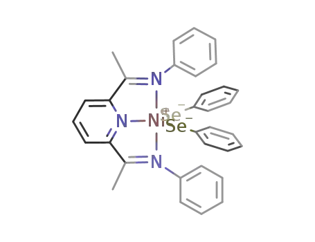 Ni((C<sub>6</sub>H<sub>5</sub>NC(CH<sub>3</sub>))2(C<sub>5</sub>H<sub>3</sub>N))(C<sub>6</sub>H<sub>5</sub>Se)2<sup>(1-)</sup>