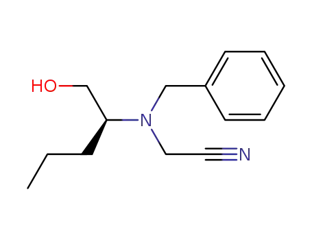 Acetonitrile, [[(1S)-1-(hydroxymethyl)butyl](phenylmethyl)amino]-