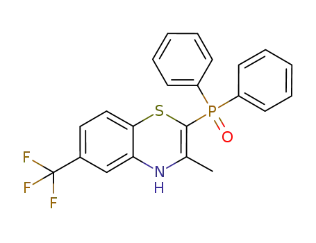 3-methyl-6-(trifluoromethyl)-4H-1,4-benzothiazin-2-yl(diphenyl)phosphine oxide