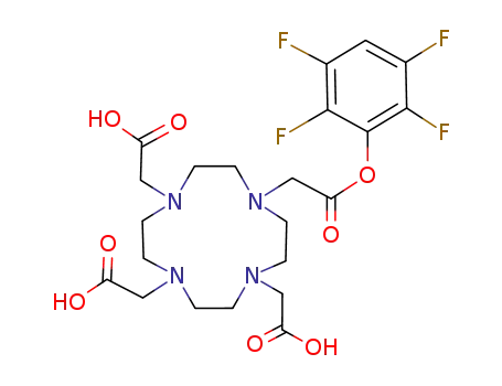1,4,7,10-Tetraazacyclododecane-1,4,7,10-tetraacetic acid,
mono(2,3,5,6-tetrafluorophenyl) ester