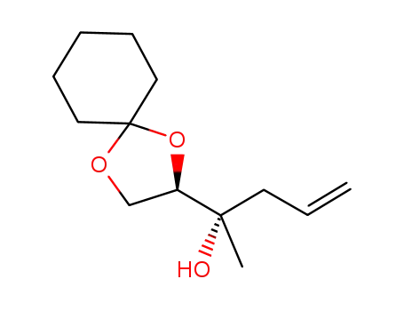 (2R,3S)-1,2-(cyclohexylidenedioxy)-3-methylhex-5-en-3-ol