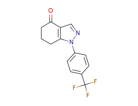 1-(4-trifluoromethylphenyl)-1,5,6,7-tetrahydroindazol-4-one