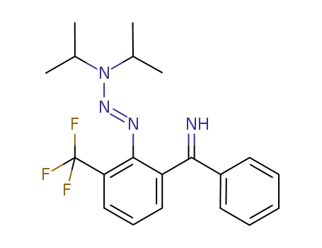 (E)-[2-(3,3-diisopropyltriaz-1-enyl)-3-(trifluoromethyl)phenyl](phenyl)methanimine