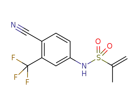 C<sub>11</sub>H<sub>9</sub>F<sub>3</sub>N<sub>2</sub>O<sub>2</sub>S