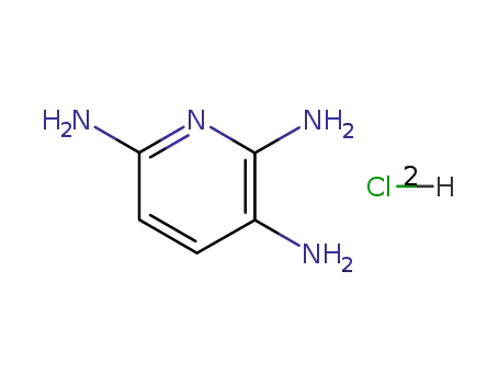 Molecular Structure of 20284-90-6 (2,3,6-Triaminopyridine dihydrochloride)