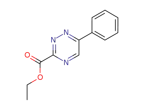Ethyl 6-phenyl-1,2,4-triazine-3-carboxylate