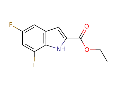 5,7-디플루오로-2-인돌카르복실산 에틸 에스테르