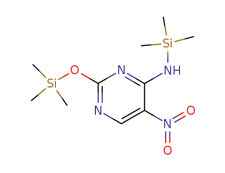 (5-nitro-2-trimethylsilanyloxy-pyrimidin-4-yl)-trimethylsilanyl-amine