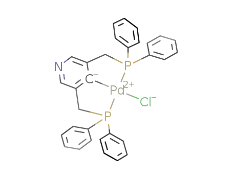 Pd(NC<sub>5</sub>H<sub>2</sub>(CH<sub>2</sub>P(C<sub>6</sub>H<sub>5</sub>)2)2)Cl