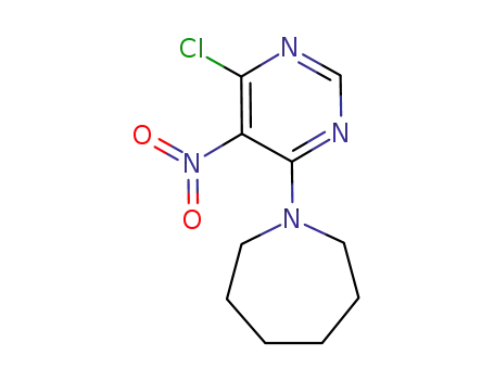 1-{6-chloro-5-nitro-4-pyrimidinyl}azepane