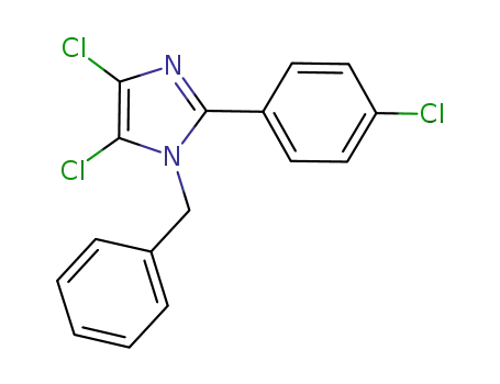 1-benzyl-4,5-dichloro-2-(4-chlorophenyl)imidazole