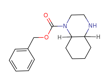 1(2H)-QUINOXALINECARBOXYLIC ACID,OCTAHYDRO-,PHENYLMETHYL ESTER