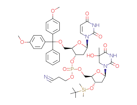 Molecular Structure of 349490-33-1 (C<sub>49</sub>H<sub>62</sub>N<sub>5</sub>O<sub>15</sub>PSi)