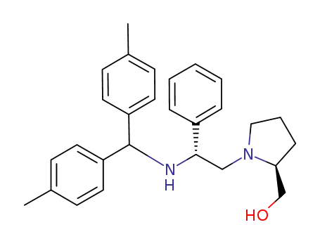 (S)-N-{(R)-2-[bis(p-methylphenyl)methylamino]-2-phenylethyl}prolinol