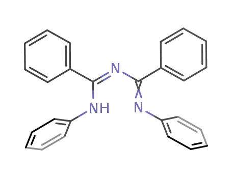 Molecular Structure of 872294-83-2 (1,2,4,5-tetraphenyl-1,3,5-triazapenta-1,3-diene)