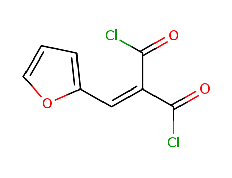 Propanedioyl dichloride, (2-furanylmethylene)-