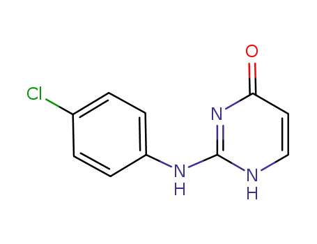 2-(4-chloroanilino)-1H-pyrimidin-6-one