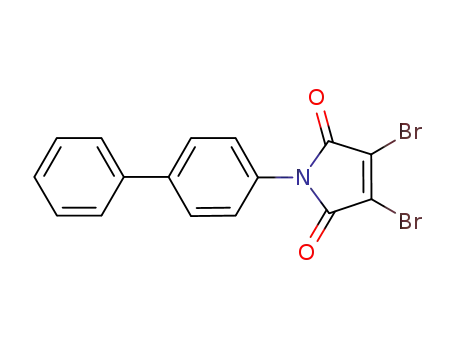 1-(biphenyl-4-yl)-3,4-dibromo-1H-pyrrole-2,5-dione