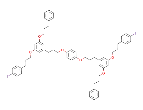 C<sub>60</sub>H<sub>64</sub>I<sub>2</sub>O<sub>6</sub>