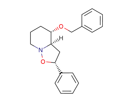 (2R,3aR,4S)-2-phenyl-4-(benzyloxy)-hexahydroisoxazolo[2,3-a]pyridine