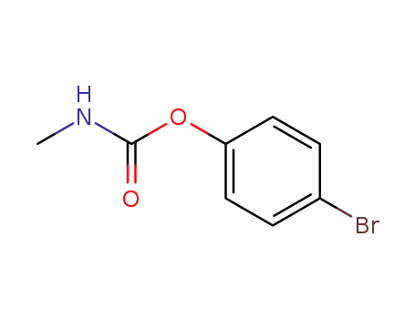 Molecular Structure of 13538-50-6 (Phenol, 4-bromo-, methylcarbamate)