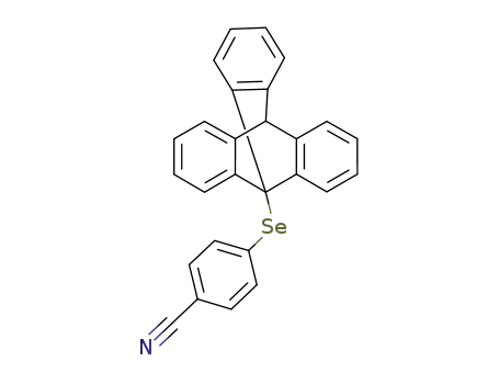 9-(p-cyanophenylselanyl)triptycene