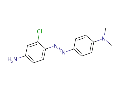 Molecular Structure of 6054-51-9 (4-[(4-Amino-2-chlorophenyl)azo]-N,N-dimethylaniline)