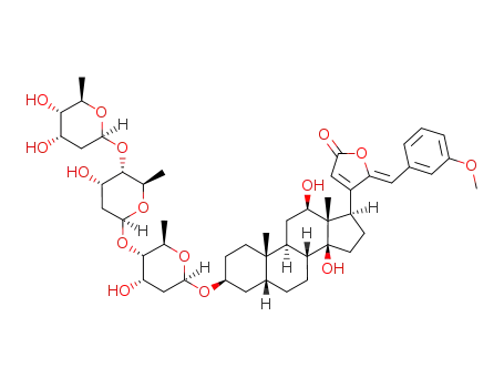 21-m-methoxylbenzylidene digoxin