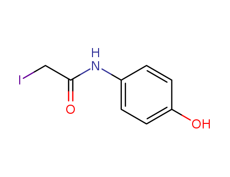 Acetamide, N-(4-hydroxyphenyl)-2-iodo-