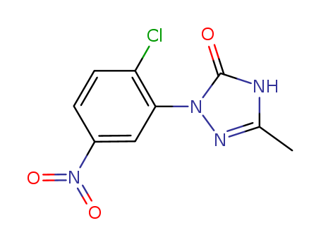 3H-1,2,4-Triazol-3-one, 2-(2-chloro-5-nitrophenyl)-1,2-dihydro-5-methyl-