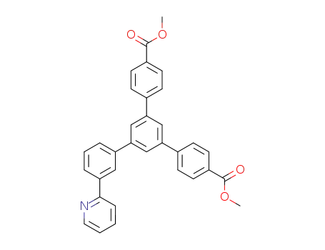 1-(3'-(2''-pyridyl)phenyl)-3,5-di(4'-methyloxycarbonylphenyl)bwnzene