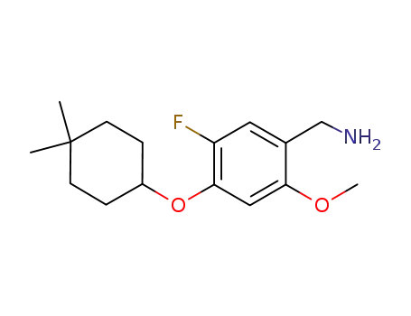 4-[(4,4-디메틸시클로헥실)옥시]-5-플루오로-2-메톡시-벤젠메탄민