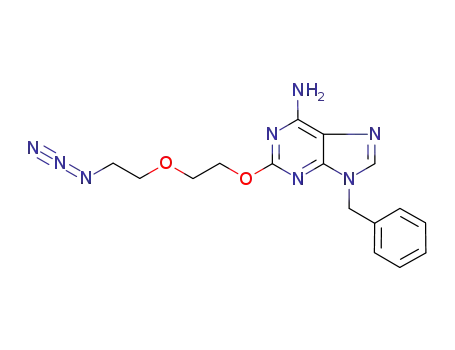 9-benzyl-2-[2-(2-azidoethoxy)ethoxy]adenine