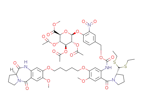 C<sub>56</sub>H<sub>69</sub>N<sub>5</sub>O<sub>21</sub>S<sub>2</sub>