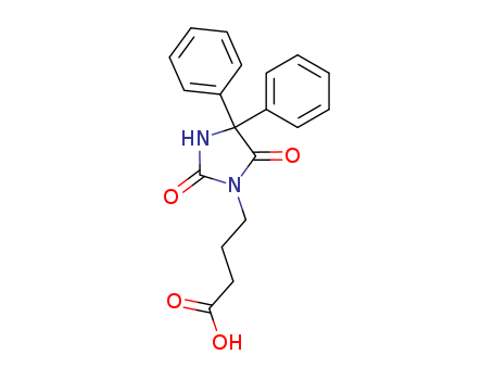2,5-DIOXO-4,4-DIPHENYL-1-IMIDAZOLIDINEBUTANOIC ACID