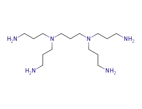 Molecular Structure of 121263-90-9 (TETRAKIS(3-AMINOPROPYL)-1,3-PROPANEDIAMINE)