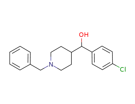 Molecular Structure of 1226878-35-8 ((1-benzylpiperidin-4-yl)(4-chlorophenyl)methanol)