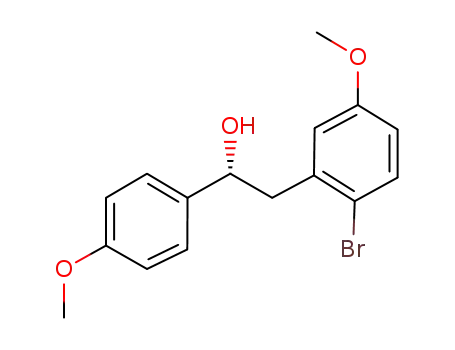 (2R)-2-(2-bromo-5-methoxy-phenyl)-1-(4-methoxy-phenyl)-ethanol