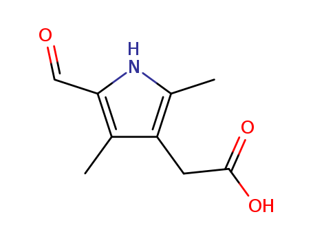 1H-Pyrrole-3-acetic acid, 5-formyl-2,4-dimethyl-