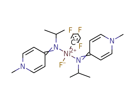 trans-(MeNC<sub>5</sub>H<sub>4</sub>NiPr)2NiF(C<sub>6</sub>-2,4,5-F<sub>3</sub>H<sub>2</sub>)