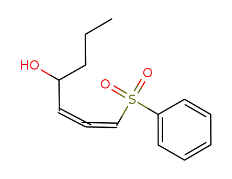 1-(benzenesulfonyl)hepta-1,2-dien-4-ol