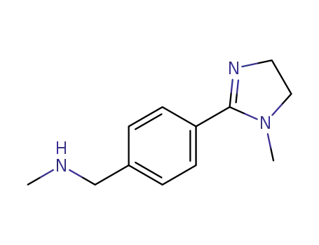 Benzenemethanamine, 4-(4,5-dihydro-1-methyl-1H-imidazol-2-yl)-N-methyl- (9CI)