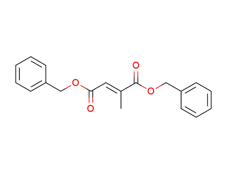 2-Methylfumaric acid dibenzyl ester
