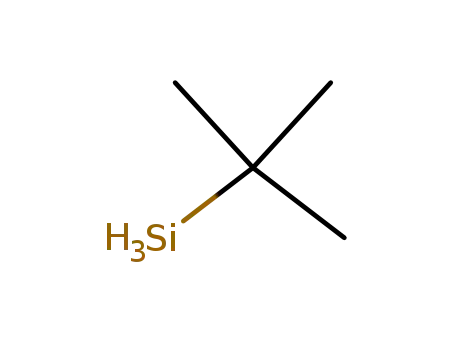 Molecular Structure of 18165-85-0 (tert-Butylsilane)