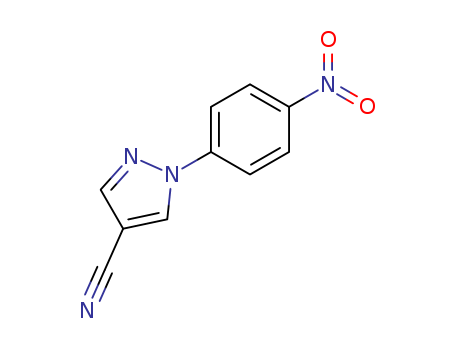 1H-Pyrazole-4-carbonitrile, 1-(4-nitrophenyl)-