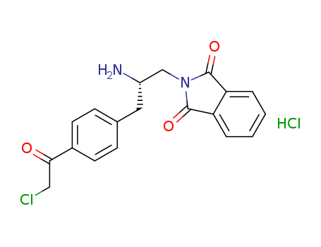(S)-2-(2-aMino-3-(4-(2-chloroacetyl)phenyl)propyl)isoindoline-1,3-dione (Hydrochloride)