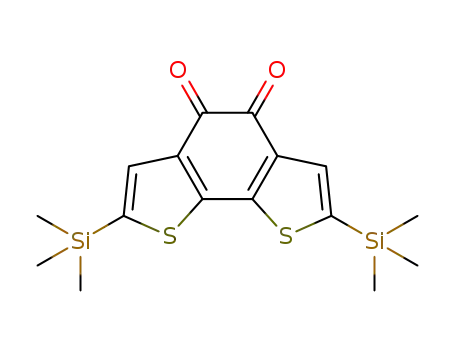 2,7-bis-trimethylsilyl-benzo [1,2-b:6,5-b’] dithiophene-4,5-dione