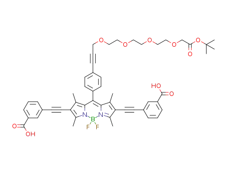C<sub>52</sub>H<sub>51</sub>BF<sub>2</sub>N<sub>2</sub>O<sub>10</sub>